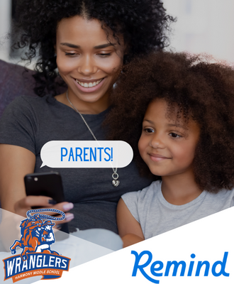  Mother and Daughter looking at a smartphone